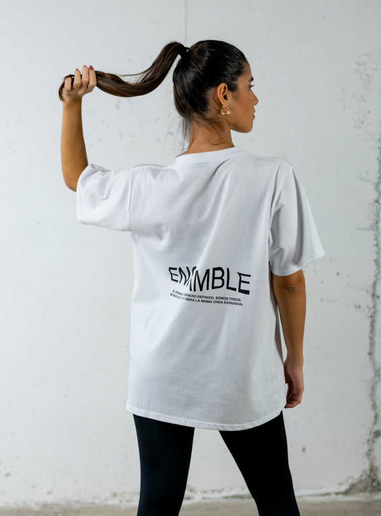 Camiseta unisex Ensamble blanca