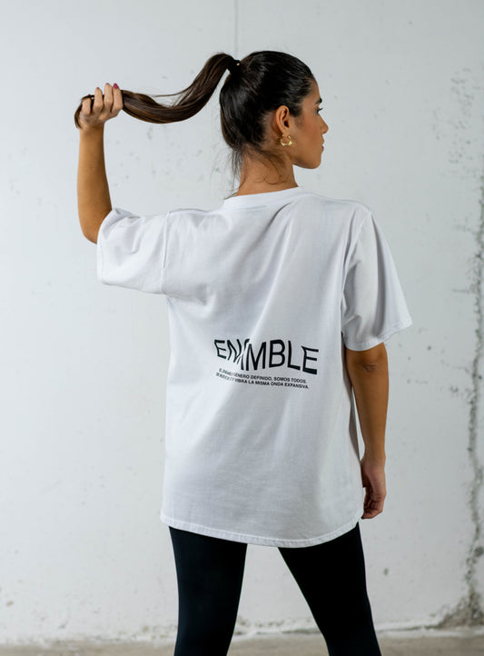 Camiseta unisex Ensamble blanca